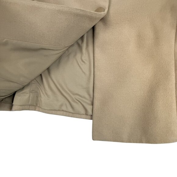 Chico's Jacket Women's 1 Wool Blend Coat Single Textured‎ Button Closure Lined - Picture 4 of 12